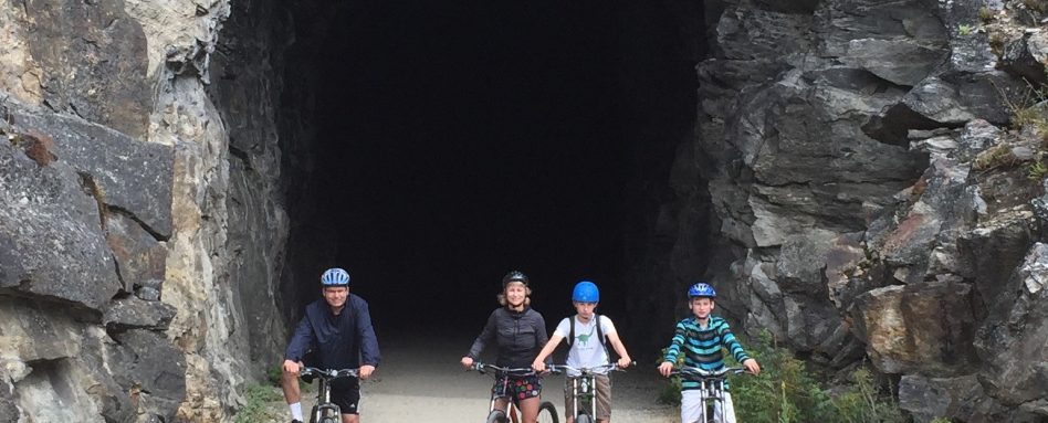 Penny (7) Whole family biking | Sentier Transcanadien