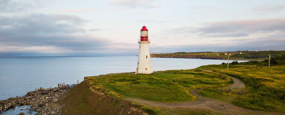 Low Point Lighthouse, Terre-Neuve