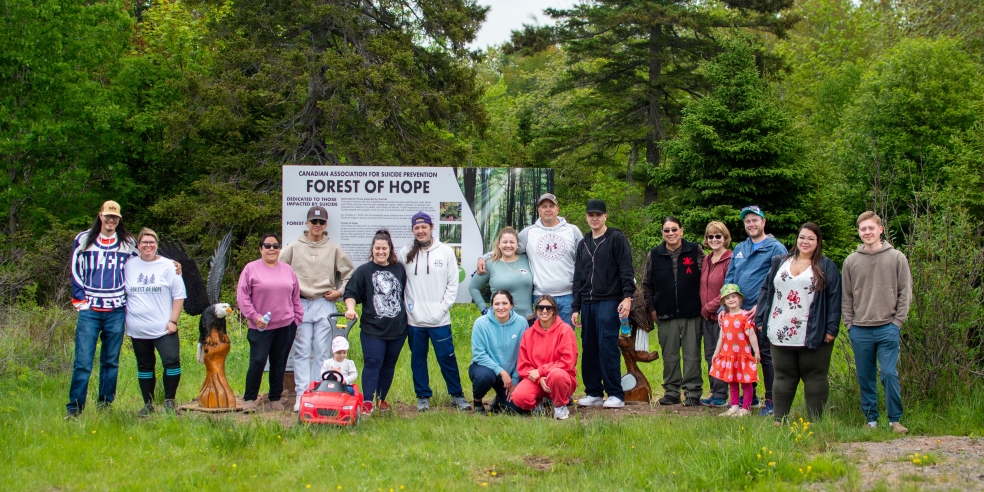 Forest of Hope Trail, Potlotek, NS.