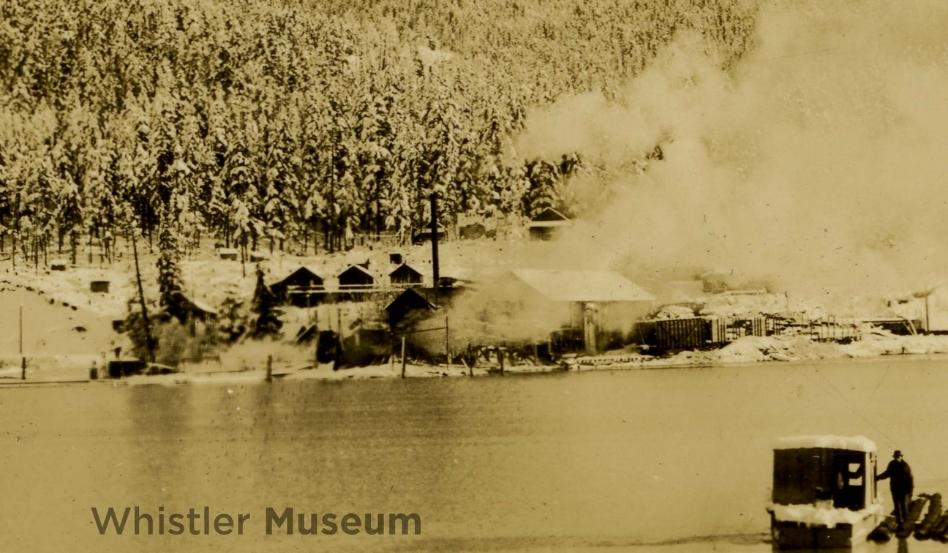 03Support image_Whistler Museum story_Parkhurst Mill in 1935_Photo Rowland Collection | Sentier Transcanadien