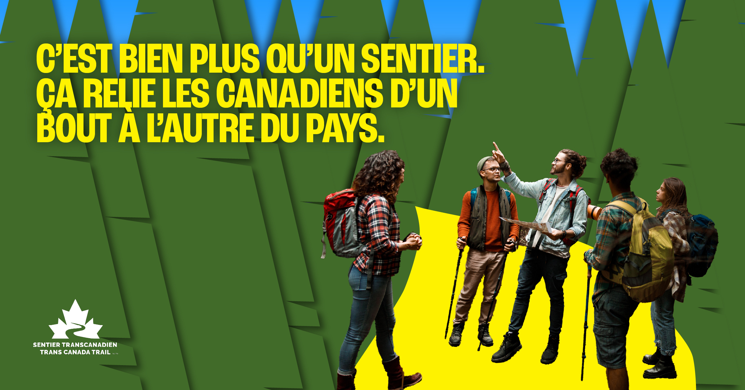 C'est bien plus qu'un sentier. Ca relie les canadiens d'un bout a l'autre du pays.