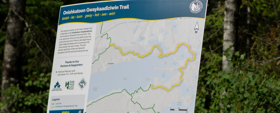 trail map signage